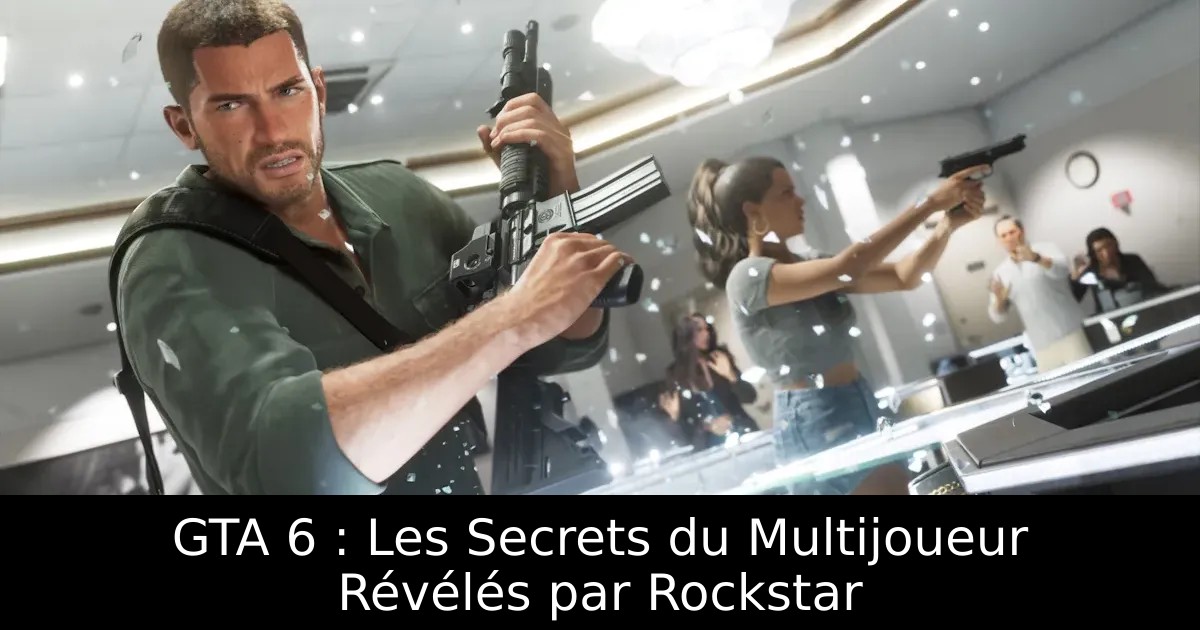 GTA 6 : Les Secrets du Multijoueur Révélés par Rockstar