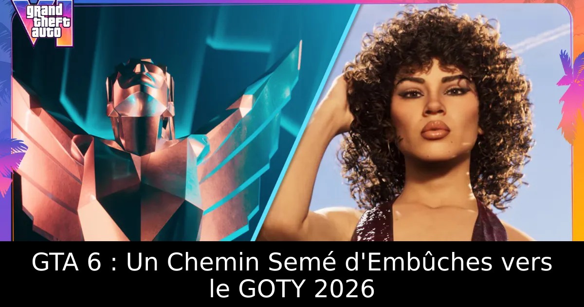 GTA 6 : Un Chemin Semé d&rsquo;Embûches vers le GOTY 2026