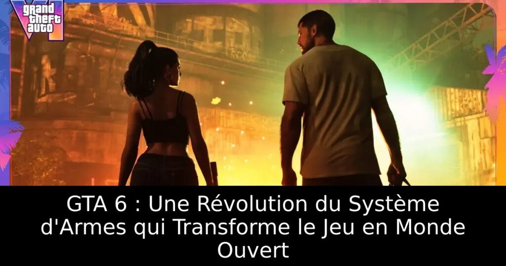 GTA 6 : Une Révolution du Système d&rsquo;Armes qui Transforme le Jeu en Monde Ouvert