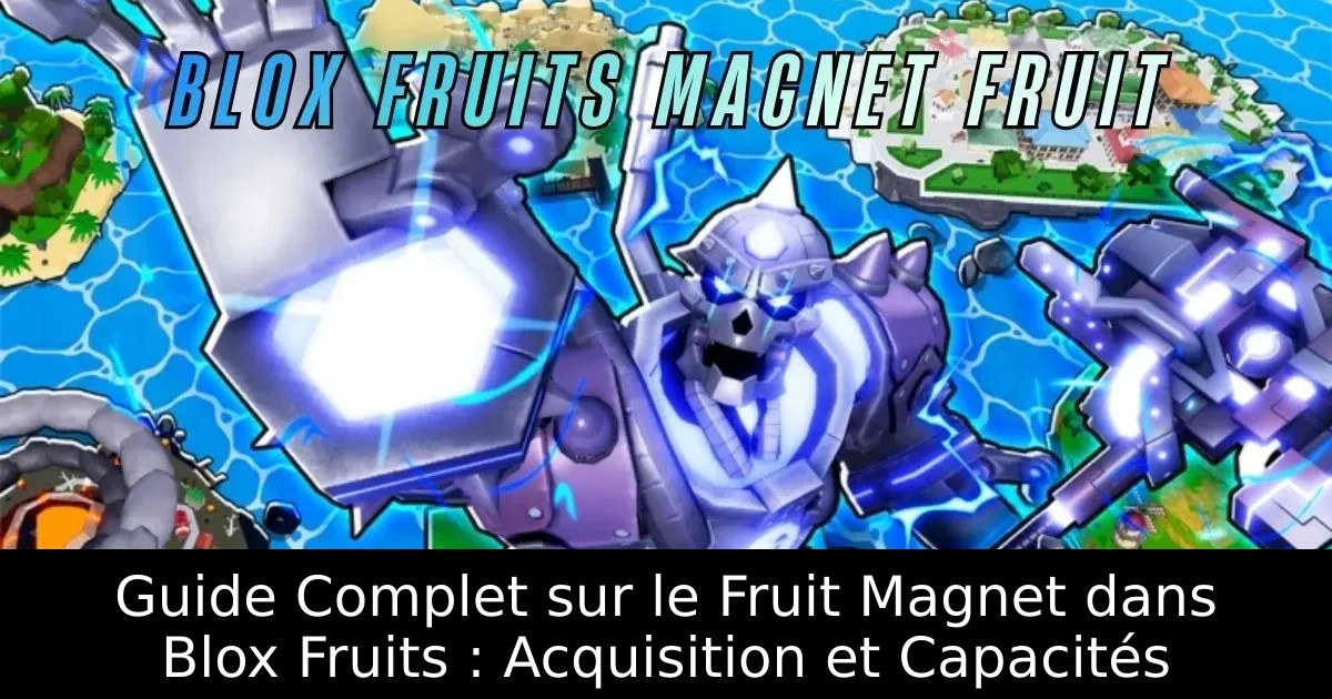 Guide Complet sur le Fruit Magnet dans Blox Fruits : Acquisition et Capacités