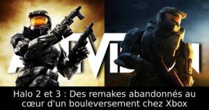 Halo 2 et 3 : Des remakes abandonnés au cœur d&rsquo;un bouleversement chez Xbox