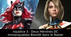 Injustice 3 : Deux Héroïnes DC Immanquables Bientôt dans le Roster