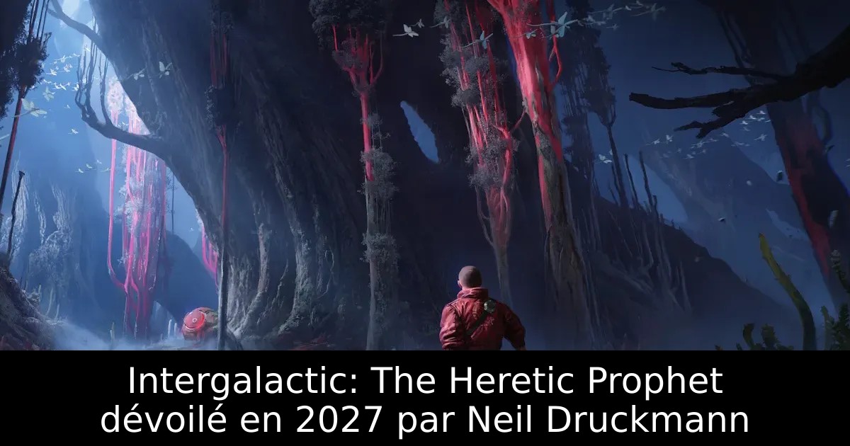 Intergalactic: The Heretic Prophet dévoilé en 2027 par Neil Druckmann