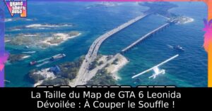 La Taille du Map de GTA 6 Leonida Dévoilée : À Couper le Souffle !