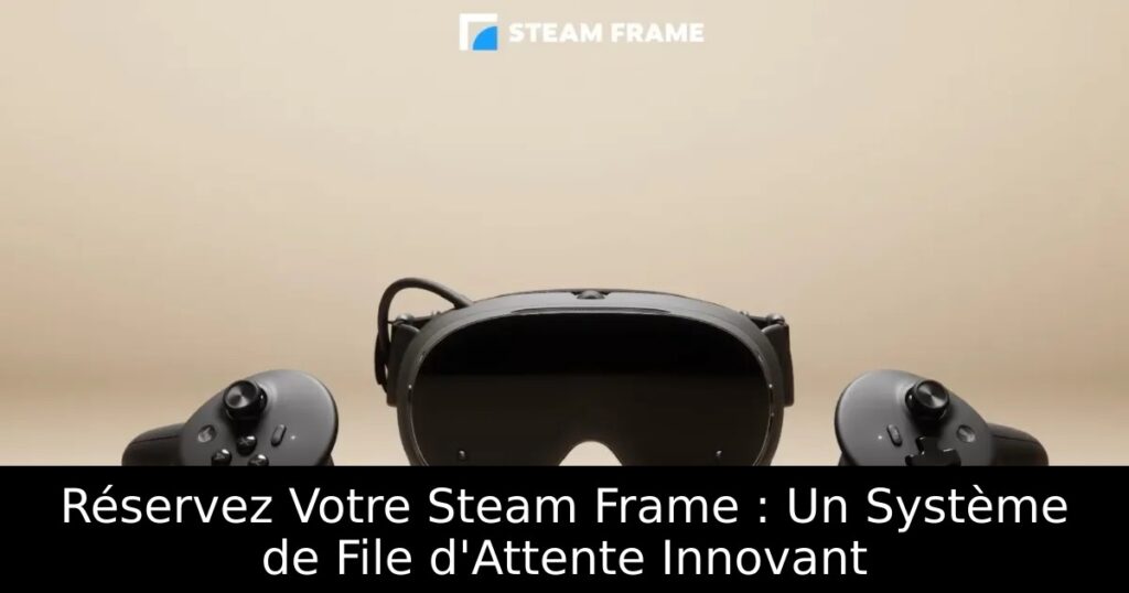 Réservez Votre Steam Frame : Un Système de File d&rsquo;Attente Innovant