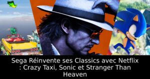 Sega Réinvente ses Classics avec Netflix : Crazy Taxi, Sonic et Stranger Than Heaven