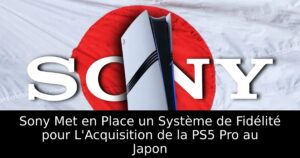 Sony Met en Place un Système de Fidélité pour L&rsquo;Acquisition de la PS5 Pro au Japon