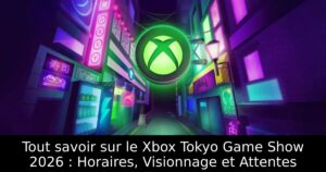 Tout savoir sur le Xbox Tokyo Game Show 2026 : Horaires, Visionnage et Attentes