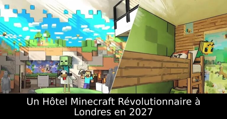 Un Hôtel Minecraft Révolutionnaire à Londres en 2027