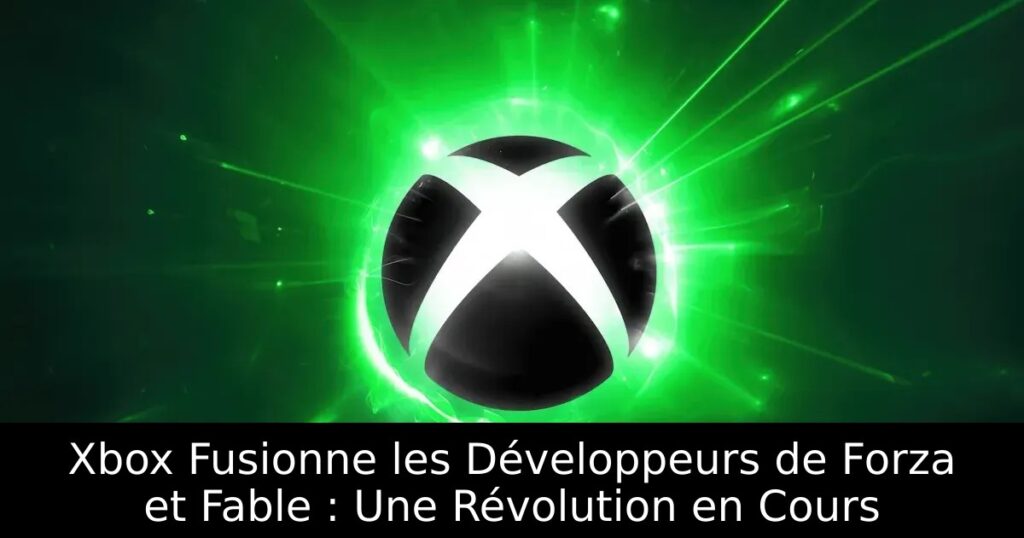 Xbox Fusionne les Développeurs de Forza et Fable : Une Révolution en Cours