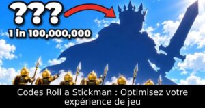 Codes Roll a Stickman : Optimisez votre expérience de jeu