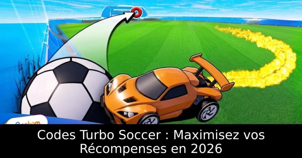 Codes Turbo Soccer : Maximisez vos Récompenses en 2026