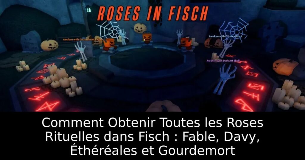 Comment Obtenir Toutes les Roses Rituelles dans Fisch : Fable, Davy, Éthéréales et Gourdemort