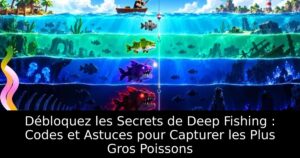 Débloquez les Secrets de Deep Fishing : Codes et Astuces pour Capturer les Plus Gros Poissons