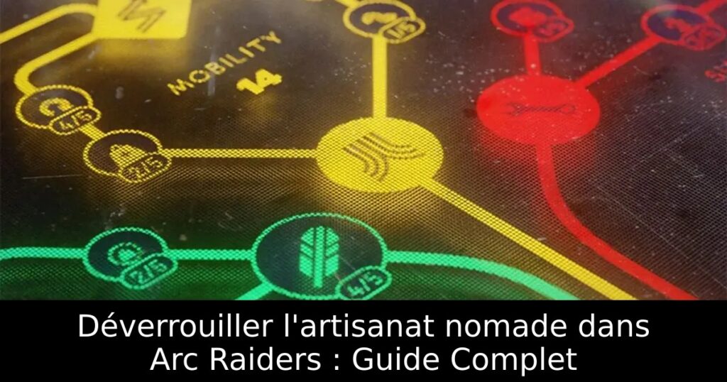 Déverrouiller l&rsquo;artisanat nomade dans Arc Raiders : Guide Complet