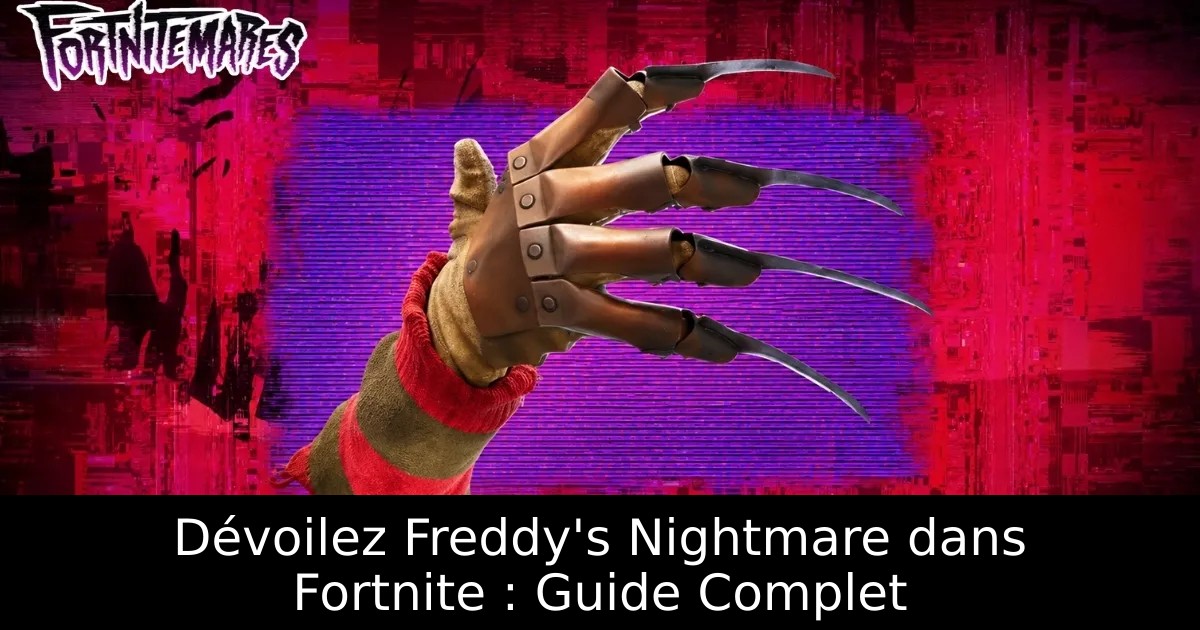 Dévoilez Freddy&rsquo;s Nightmare dans Fortnite : Guide Complet