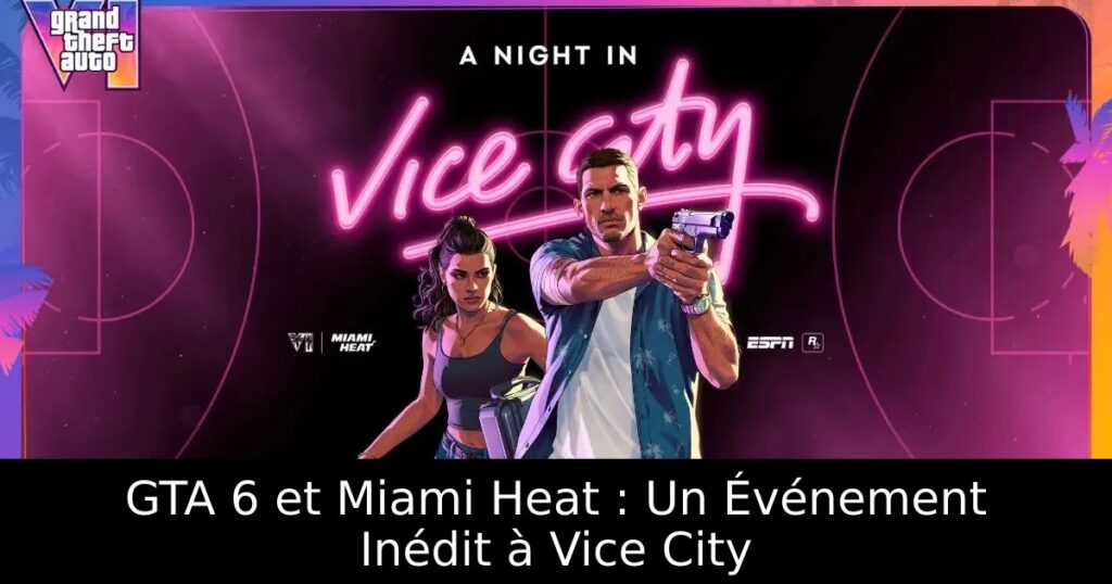 GTA 6 et Miami Heat : Un Événement Inédit à Vice City