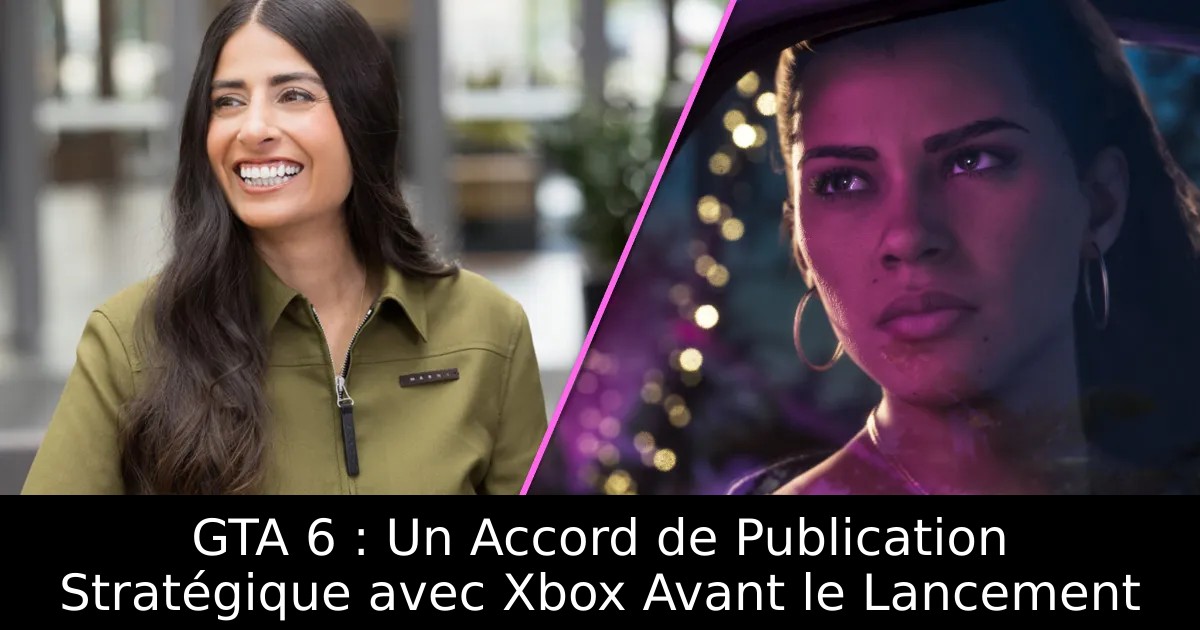 GTA 6 : Un Accord de Publication Stratégique avec Xbox Avant le Lancement