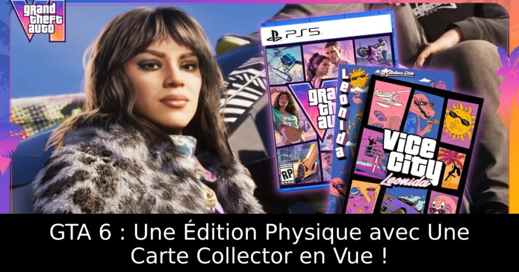 GTA 6 : Une Édition Physique avec Une Carte Collector en Vue !