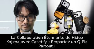 La Collaboration Étonnante de Hideo Kojima avec Casetify : Emportez un Q-Pid Partout !