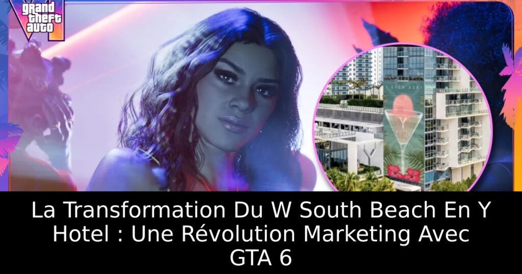 La Transformation Du W South Beach En Y Hotel : Une Révolution Marketing Avec GTA 6