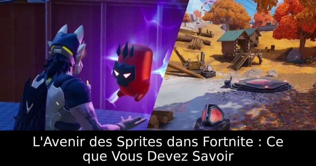 L&rsquo;Avenir des Sprites dans Fortnite : Ce que Vous Devez Savoir