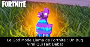 Le God Mode Llama de Fortnite : Un Bug Viral Qui Fait Débat