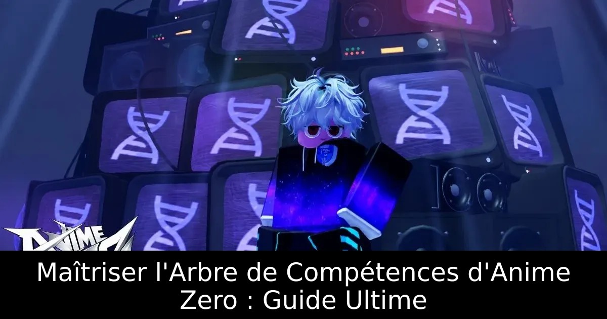 Maîtriser l&rsquo;Arbre de Compétences d&rsquo;Anime Zero : Guide Ultime