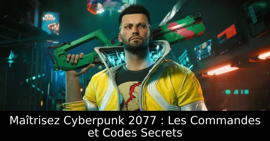 Maîtrisez Cyberpunk 2077 : Les Commandes et Codes Secrets