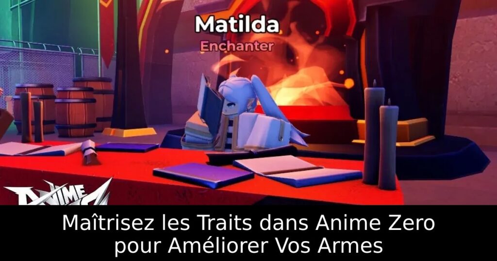 Maîtrisez les Traits dans Anime Zero pour Améliorer Vos Armes