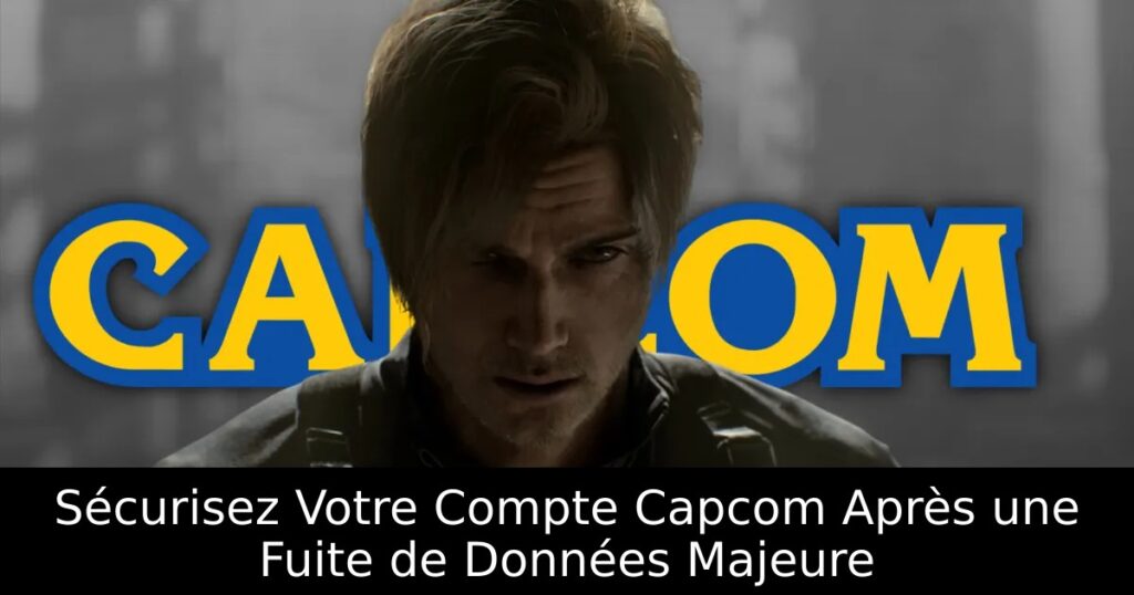 Sécurisez Votre Compte Capcom Après une Fuite de Données Majeure