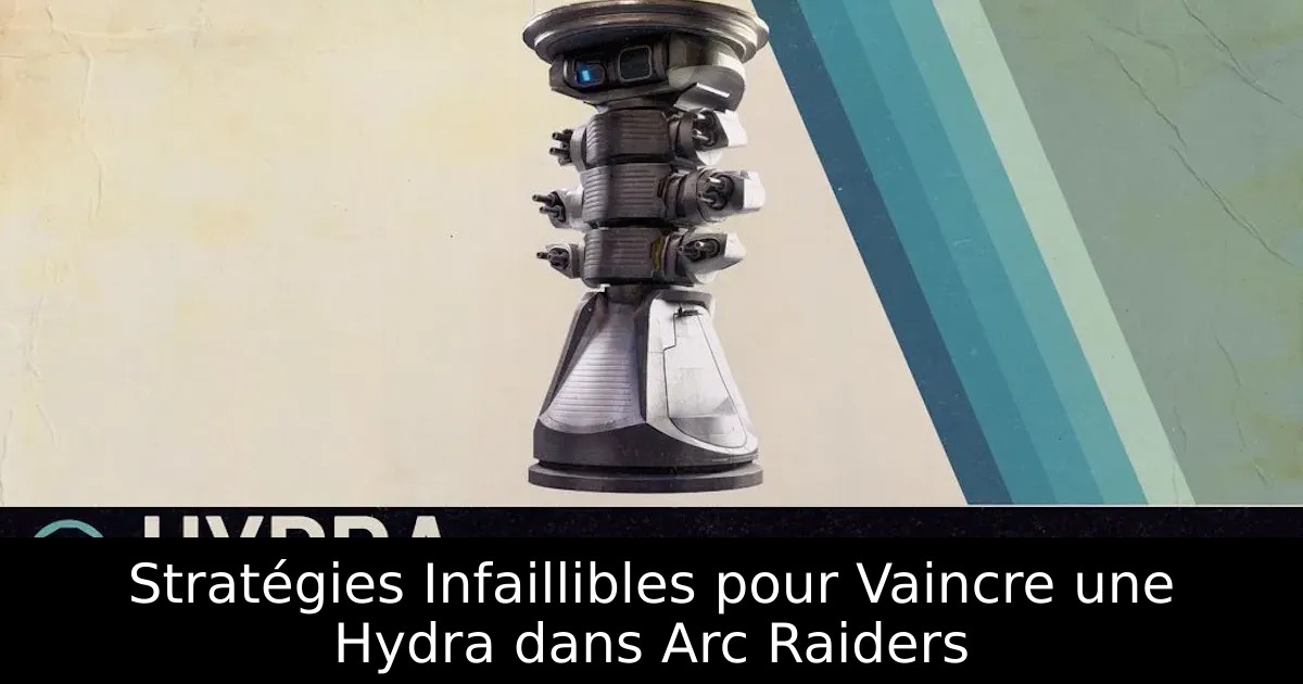 Stratégies Infaillibles pour Vaincre une Hydra dans Arc Raiders